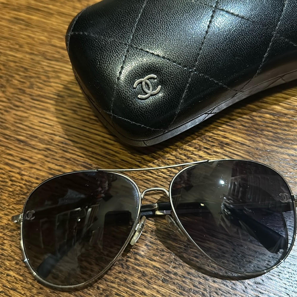 Chanel Pilot Sunglasses
